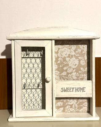 Armadietto shabby portachiavi