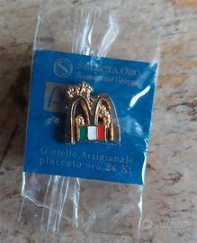 spilla originale Mcdonald's placcata oro