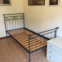 Letto singolo in ferro battuto Cantori