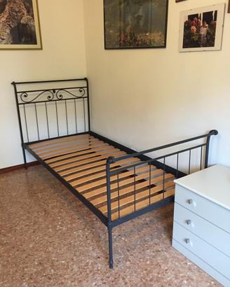 Letto singolo in ferro battuto Cantori