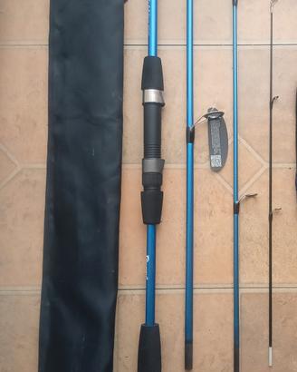 Canna Nuova Spinning Travel Carbonio Guanti Daiwa