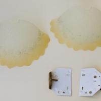 Due applique lampade da parete