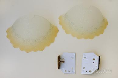 Due applique lampade da parete