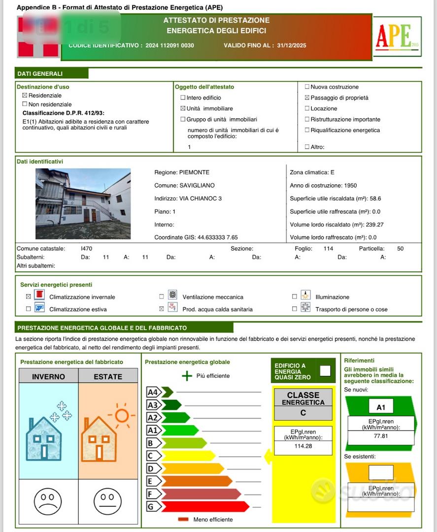 Appartamento – Savigliano - Altro
