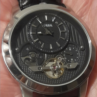 Orologio Uomo Semiautomatico FOSSIL acciaio nero