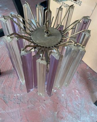 Lampadario vetro di Murano
