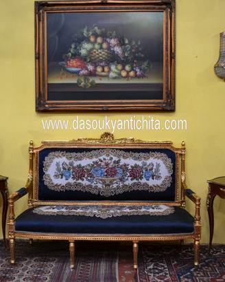 Coppia di tavolini gueridon stile Napoleone III