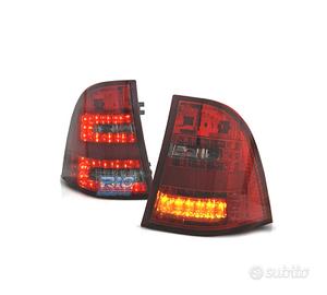 FANALI PER MERCEDES ML W163 98-05 LED FUMÈ ROSSO