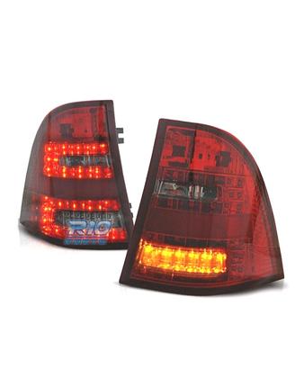 FANALI PER MERCEDES ML W163 98-05 LED FUMÈ ROSSO