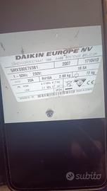pompa calore Daikin e 3 split e un termoconvettore