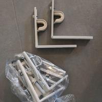 5 Staffe IKEA BETYDLIG per tende