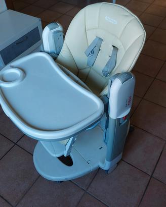 Seggiolone pappa Pegperego Tatamia beige 0-3 anni