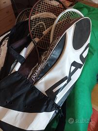 Racchette Borsa Palline. Set tennis 