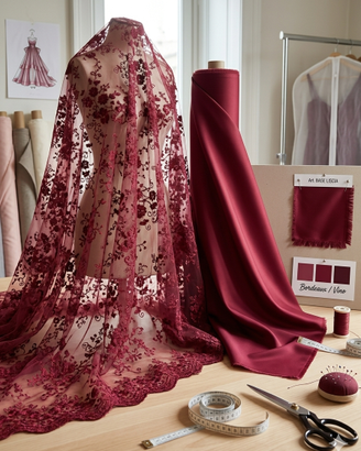 Tessuti da sposa/cerimonia - Coordinato