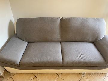 Divano 3 posti mondo convenienza-grigio