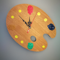 Orologio tavolozza colori