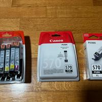 Cartucce originali canon 570/571