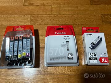 Cartucce originali canon 570/571