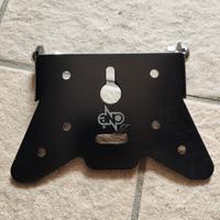 porta targa regolabile