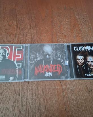 LOTTO RARI CD HIP HOP RAP ABAN DR DRE CLUB DOGO