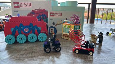 set lego con istruzioni (alcuni con scatole)