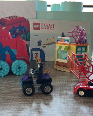 set lego con istruzioni (alcuni con scatole)