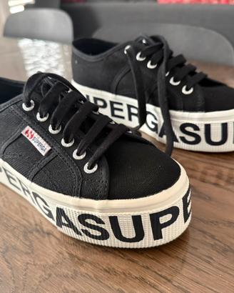 Superga 2790 Platform Lettering nere  36