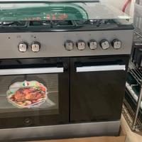 Cucina 5 fuochi forno elettrico portabombola