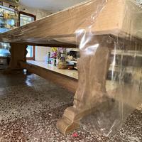 Tavolo in quercia artigianale