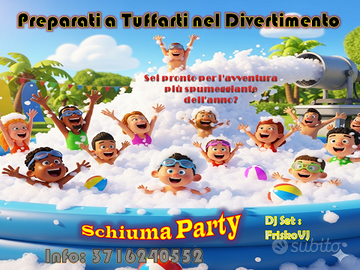 schiuma party - disco light service