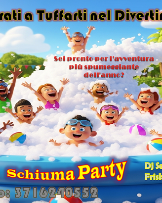 schiuma party - disco light service