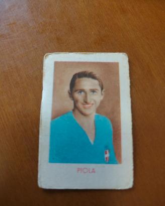FIGURINA CALCIO SILVIO PIOLA ANNI 30/40