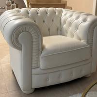 Divano due posti+poltrona maxi chester