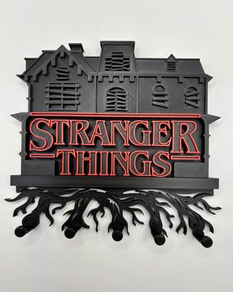 Portachiavi da parete Stranger Things – Stampa 3D