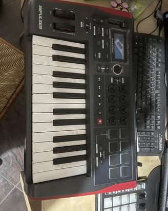 Tastiera Controller MIDI USB 25 tasti semipesati