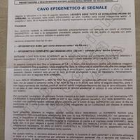 Cavi audio di segnale e di potenza