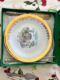 Piatto pique nique con posate