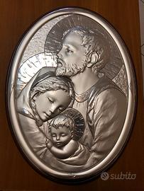 Capezzale ovale Sacra Famiglia Sovrani