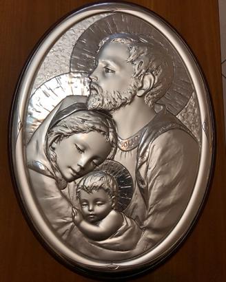 Capezzale ovale Sacra Famiglia Sovrani