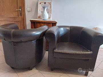 Poltroncine imbottite .