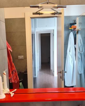 specchio, mensola, mobiletto da bagno 