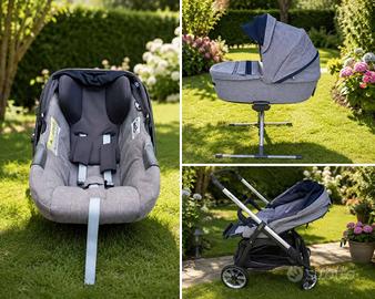 Trio inglesina Aptica Niagara Blu