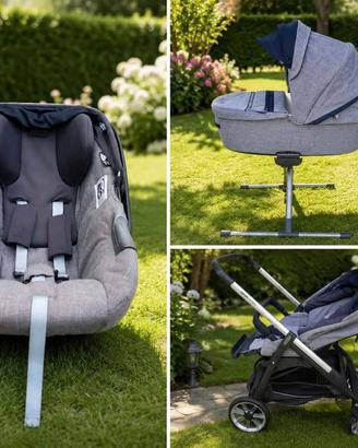 Trio inglesina Aptica Niagara Blu