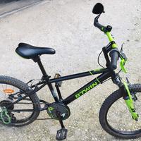 Bicicletta 20"  con specchietto e cavalletto