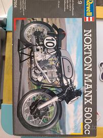 Modellino Revell 1:9 norton manx 500 cc
