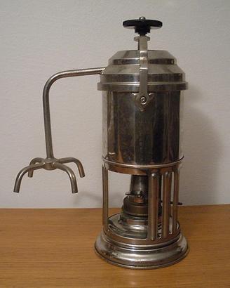 Antica caffettiera Aquilas Santini Ferrara anni 20