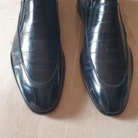 Scarpe classiche in Cuoio nere Marca Wekford nr.39