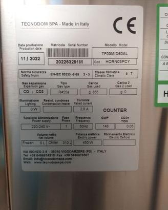 Banco frigo