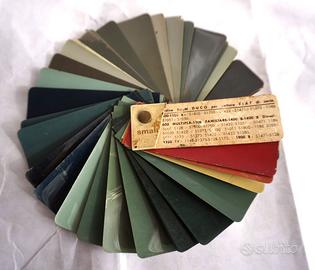Campionario colori Fiat  Duco