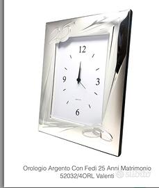 Cornice orologio Valenti nuova 25 anniversario